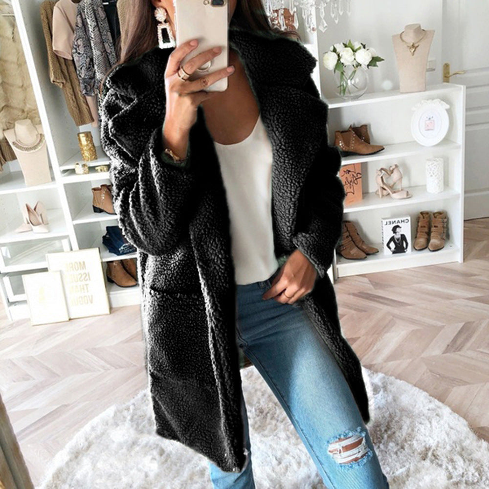 Long Faux Fur Coat