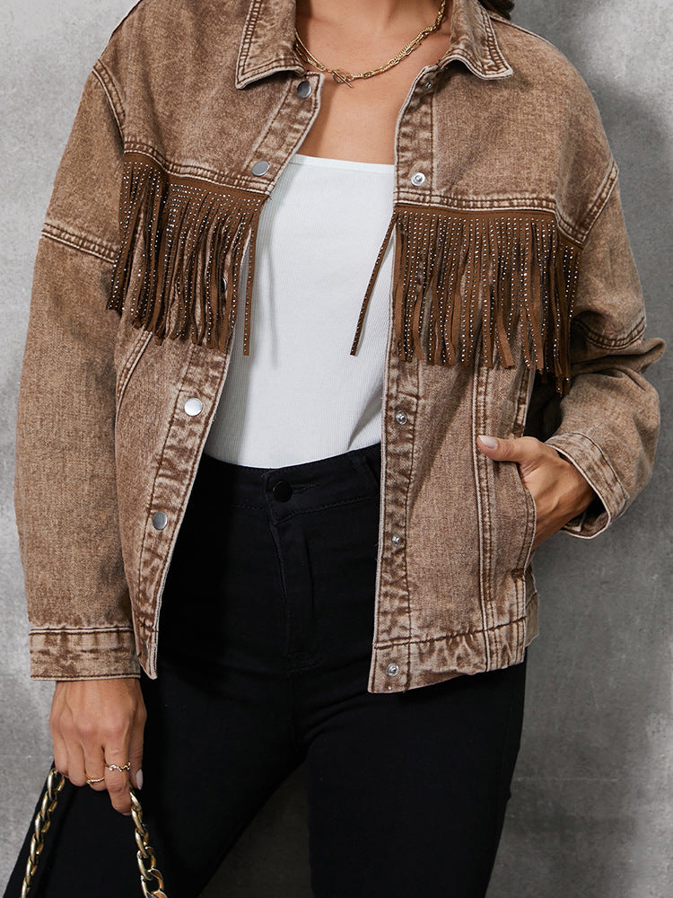 Tassel Lapel Jacket