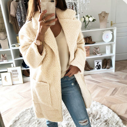 Long Faux Fur Coat