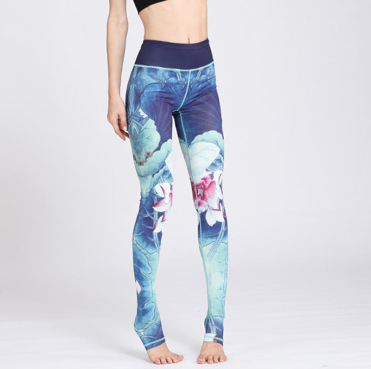 Printed Dry Fit Sport Leggings