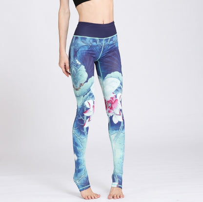 Printed Dry Fit Sport Leggings