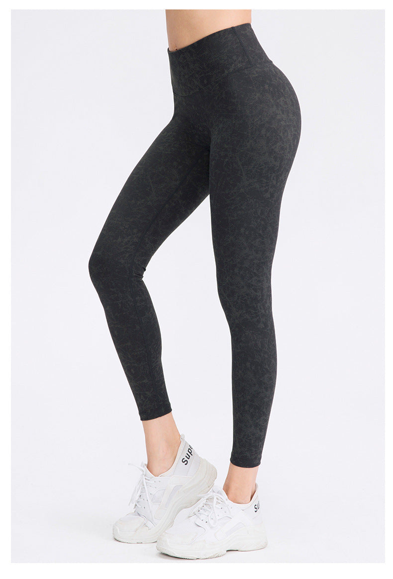 Printed Hip Lift Stretch Leggings