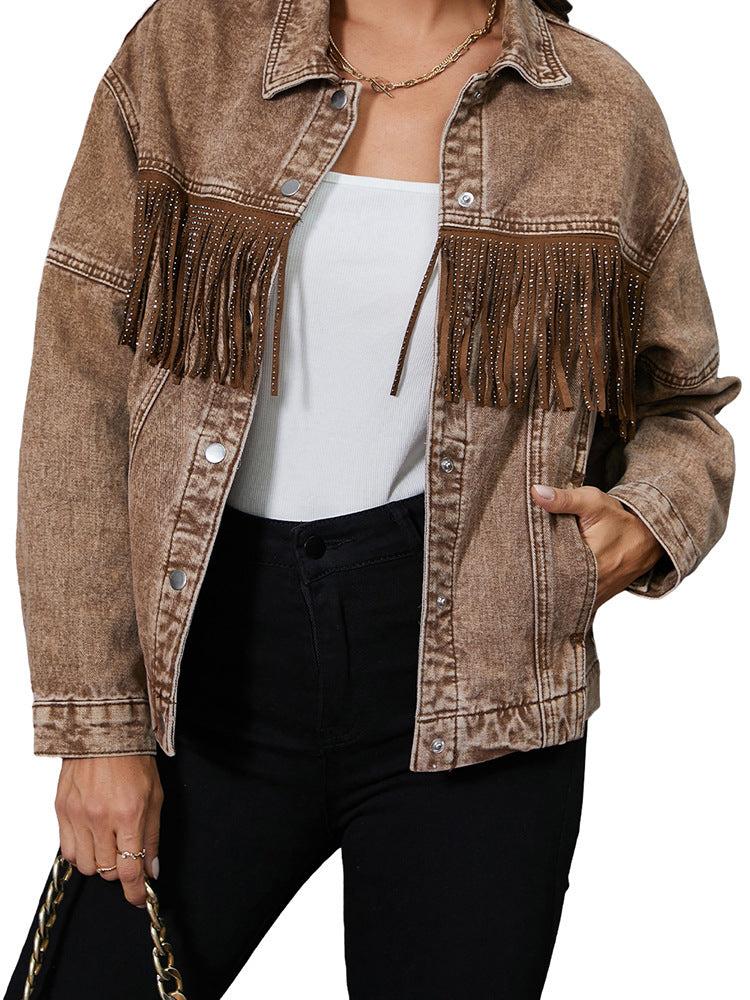 Tassel Lapel Jacket