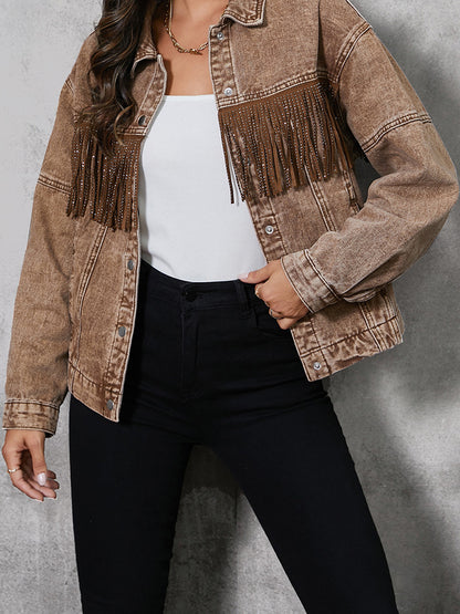 Tassel Lapel Jacket